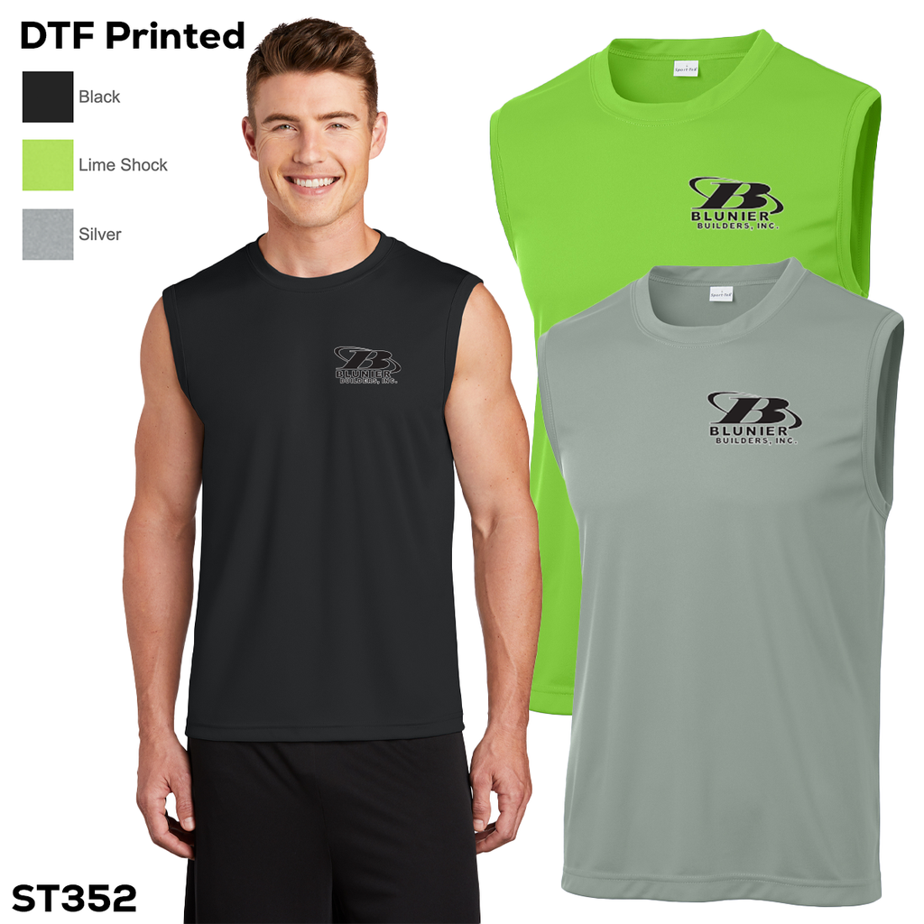 BBR - Blunier Builders - Sleeveless Posicharge Competitor Tee