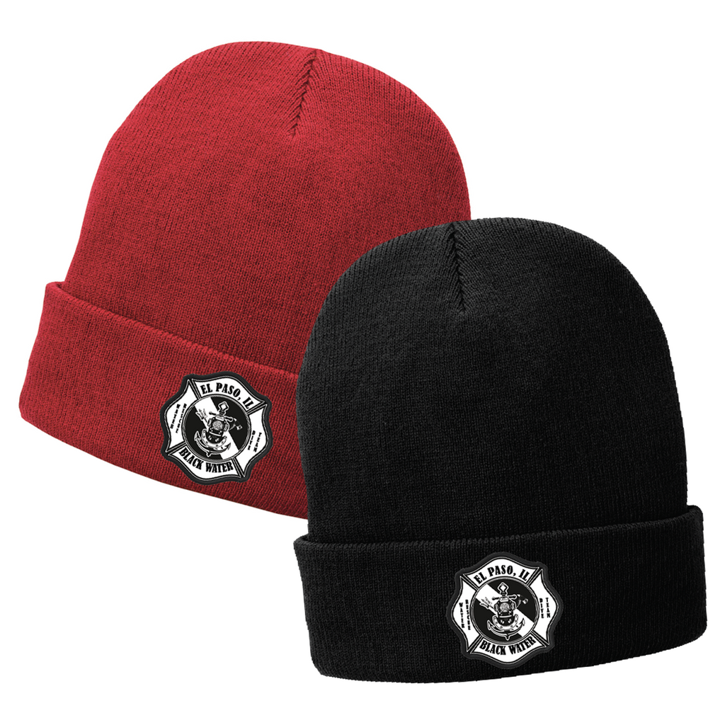 MABAS33 - Printed Fleece-Lined Knit Cap