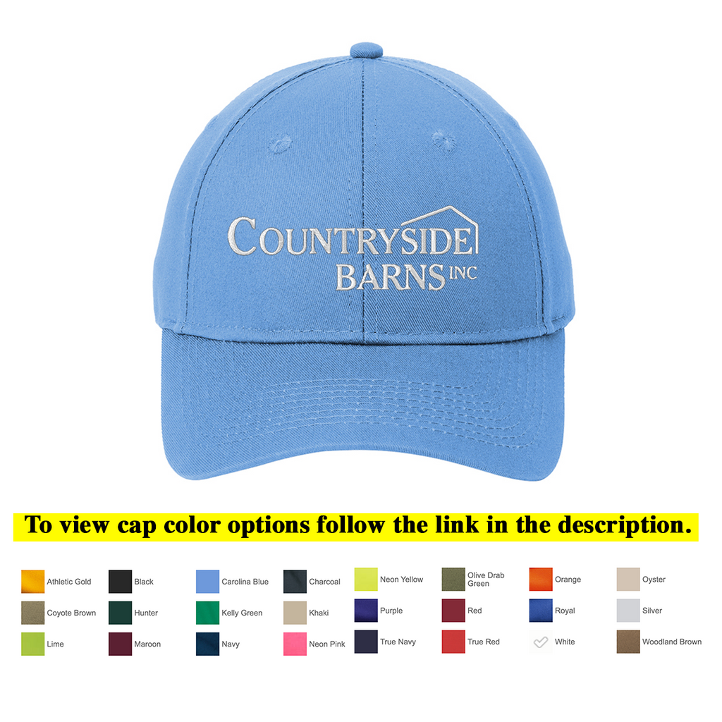 BCBM - Countryside Barns Six-Panel Twill Cap