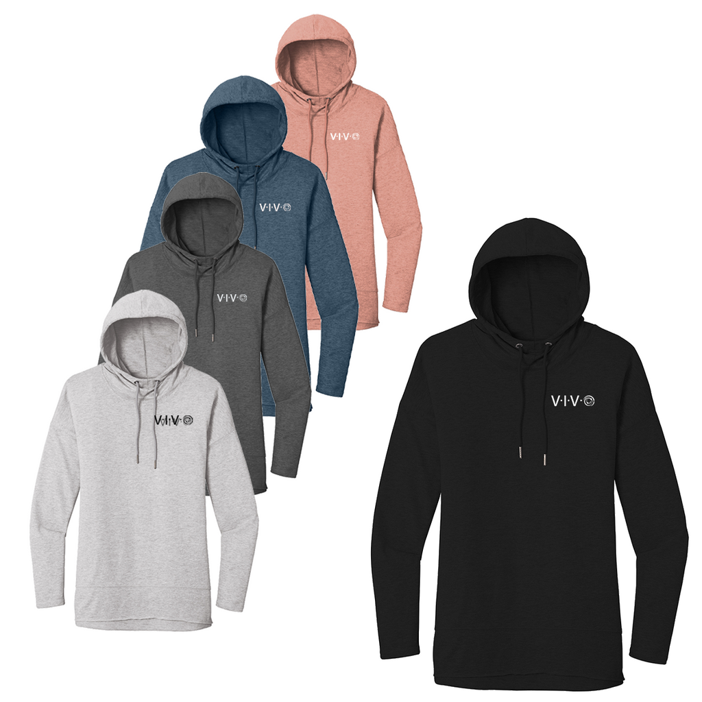 VIVO - Vivo Apparel - Ladies Featherweight French Terry Hoodie