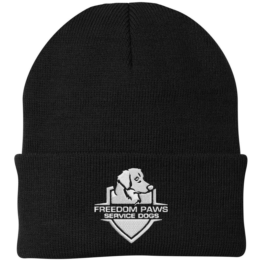 FPSD24 - EMB - Freedom Paws Service Dogs - Knit Cap