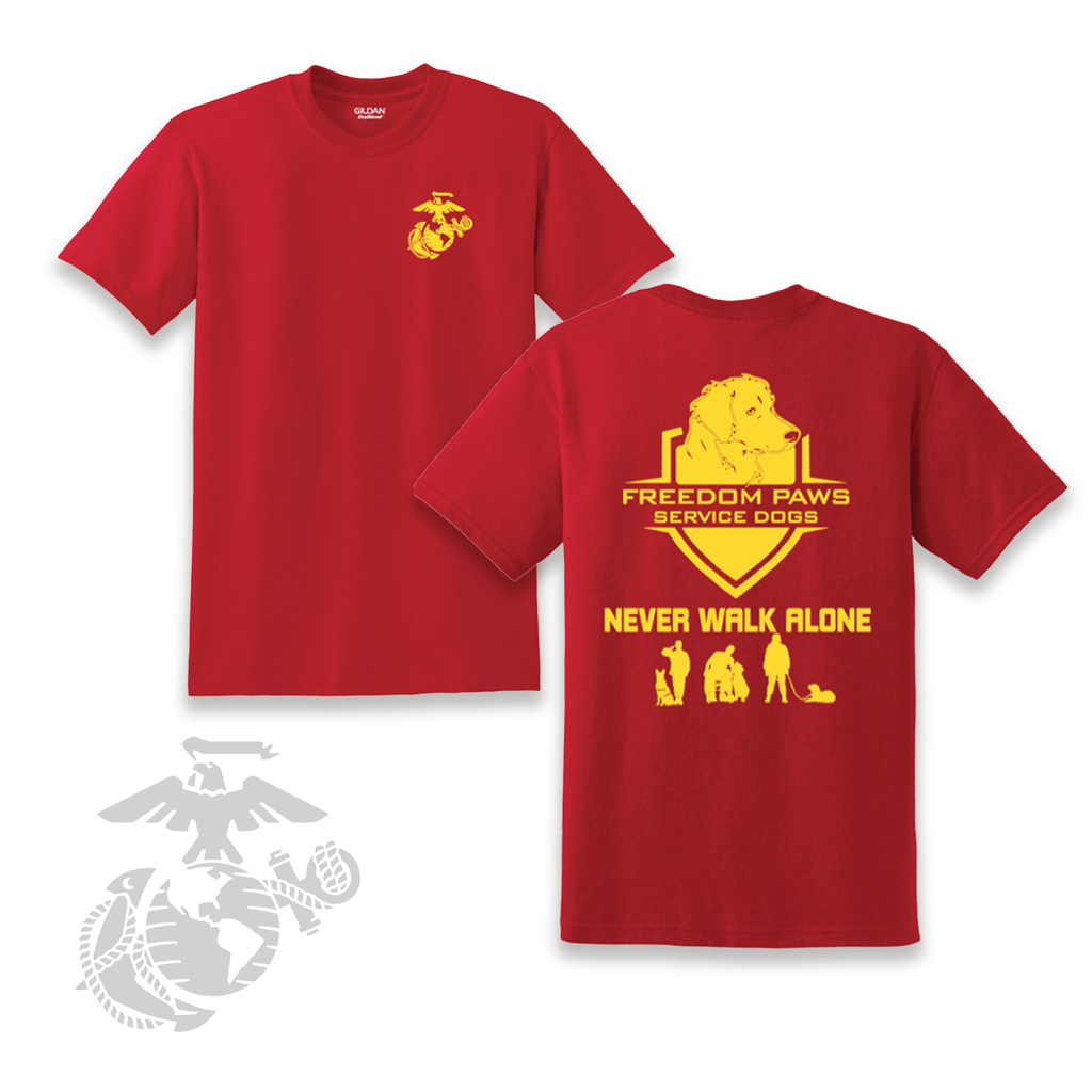 FPSD24 Freedom Paws Service Dogs "Never Walk Alone" Marines Edit