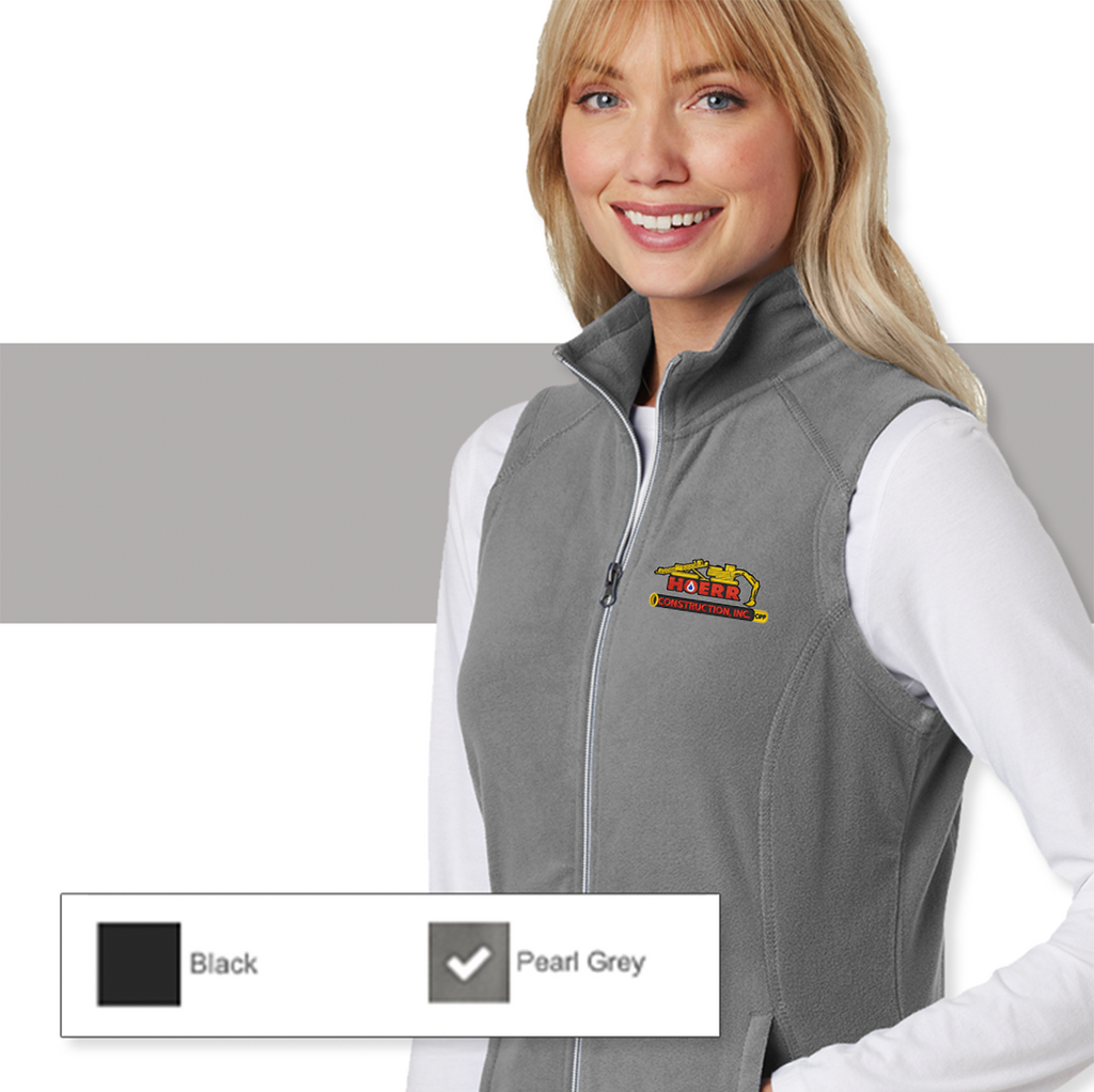 HC - Hoerr Construction - EMB - Port Authority Ladies Microfleece Vest