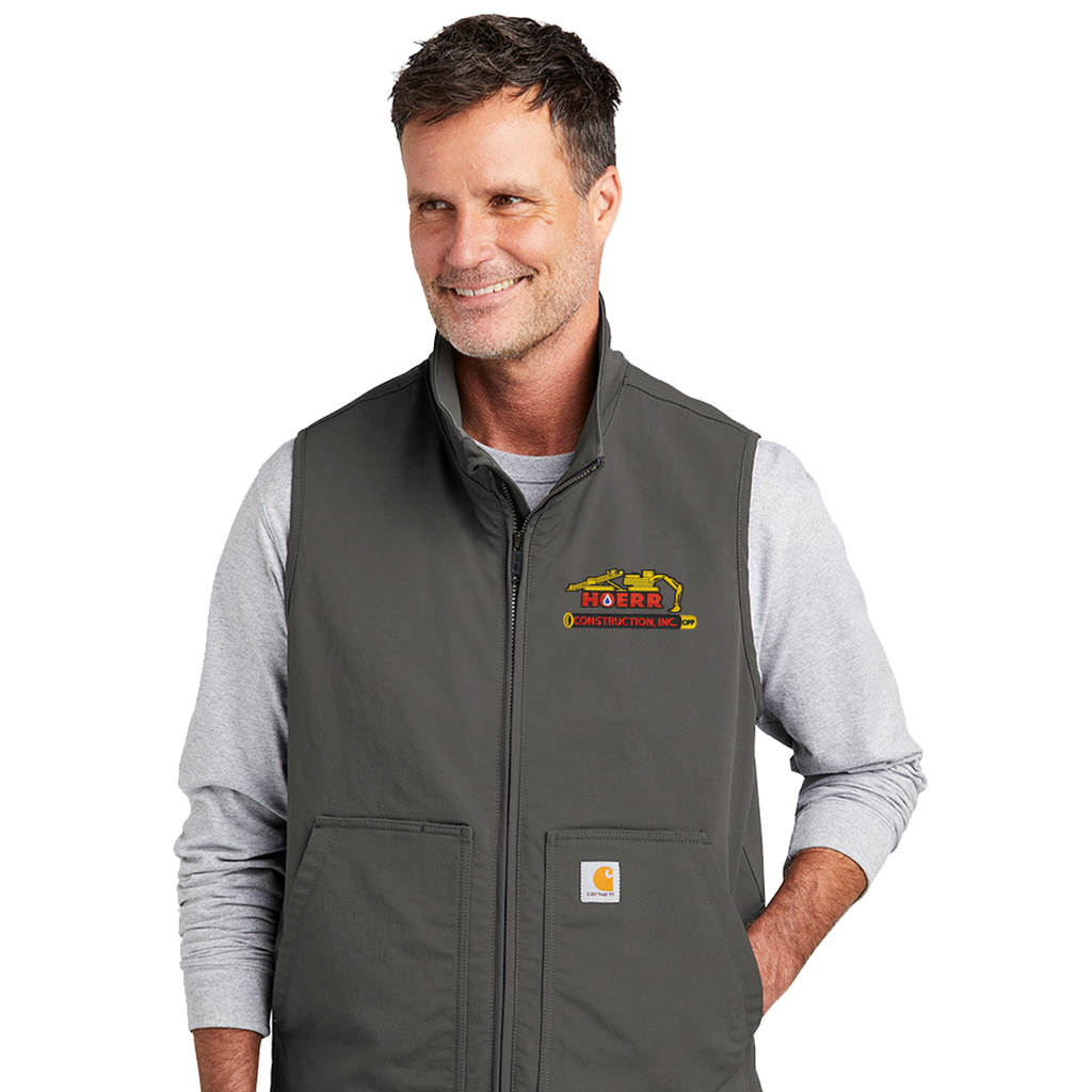 HC22 - EMB - Hoerr Construction - Men's Carhartt® Super Dux™ Soft Shell Vest - Color Logo