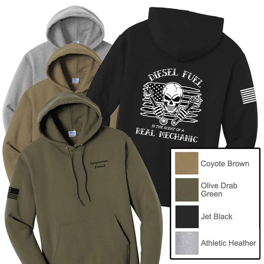 MPU25 - Military Platoon Unit-93724 - Hoodies With "Diesel Fuel" Print