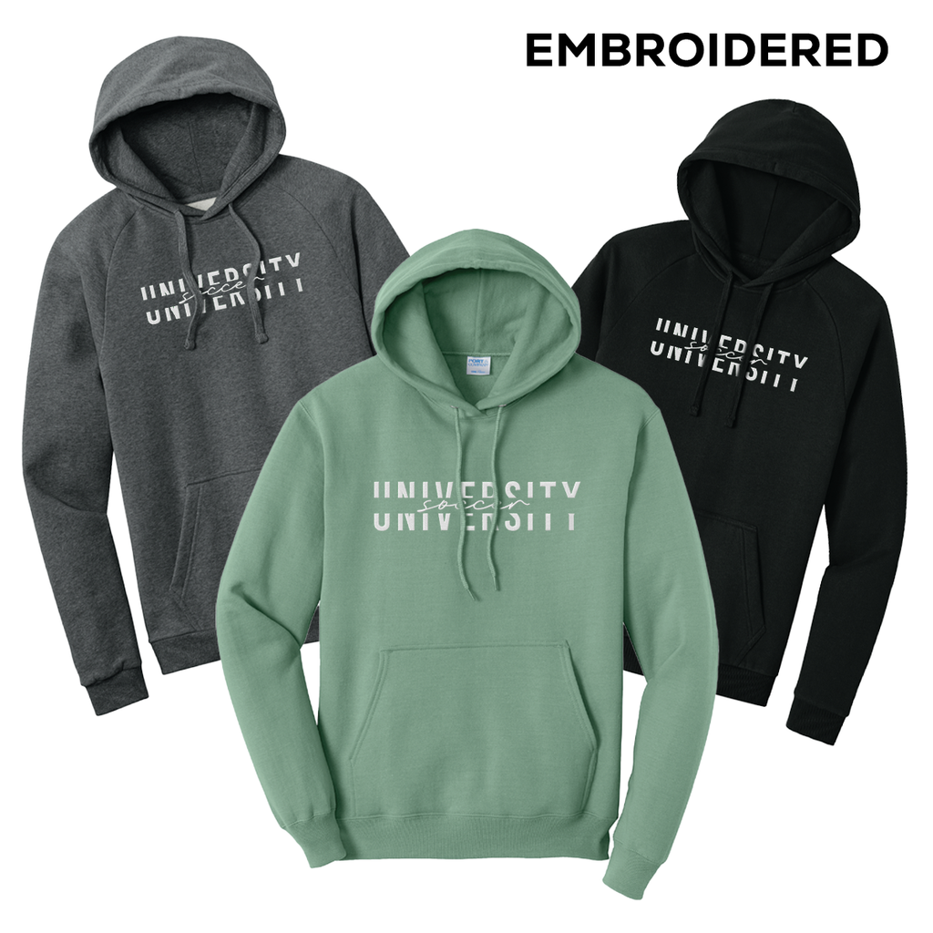 UHS25 - U-High Soccer - EMB - Hoodie - Split Design