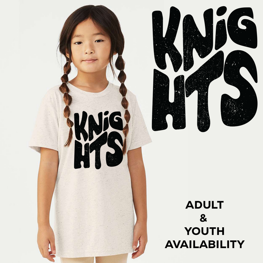 NPKG25 - 2025 Northpoint Spring Apparel - Soft Tri-Blend Tee - "Bubble Knights"