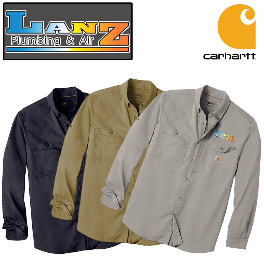Lanz AZ - Carhartt Rugged Professional Series Long Sleeve Shirt - EMB