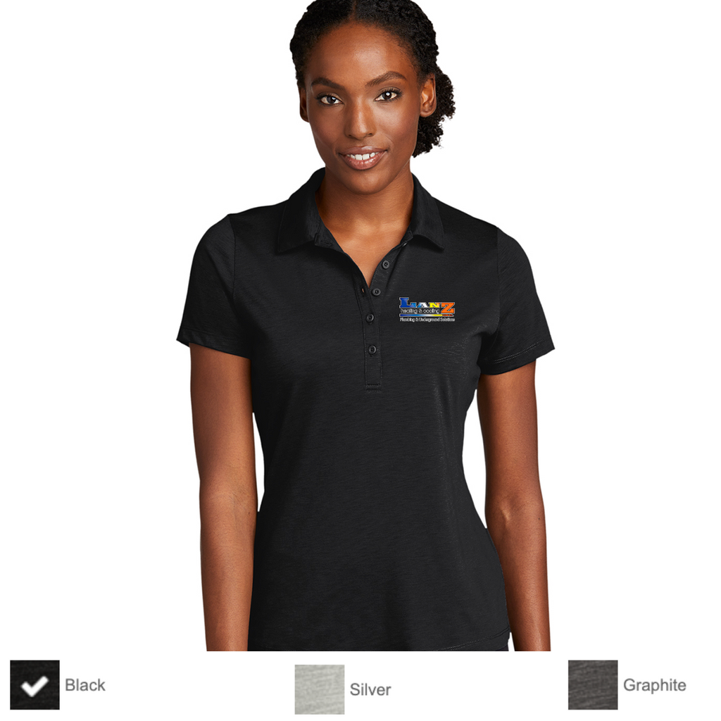 Lanz - EMB - Heating and Cooling Ladies Wicking Polo