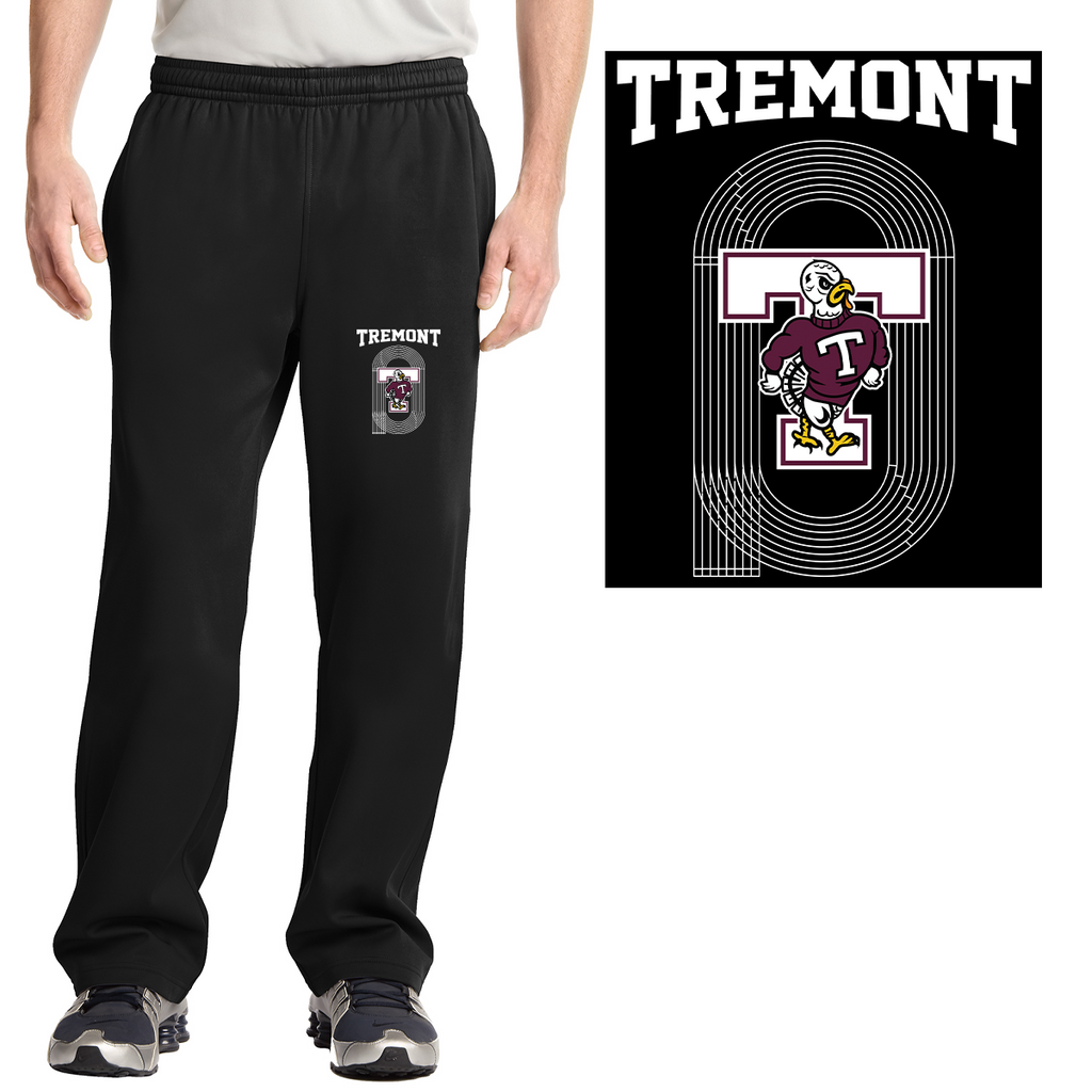 TTF25 - Tremont HS Track & Field - Wicking Fleece Pants