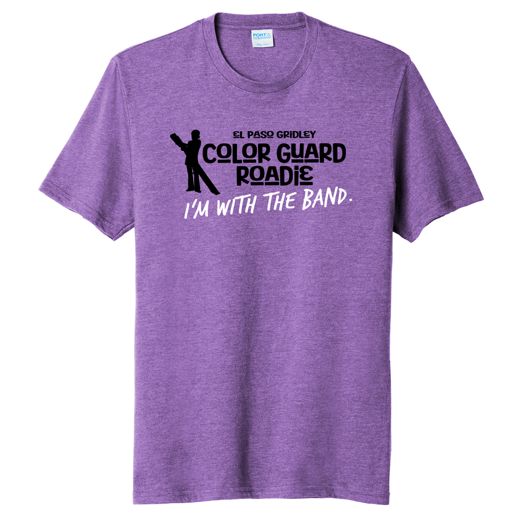 EPGWC25 - EPG Winter Guard - Tri-Blend Tee - CG Roadie Print