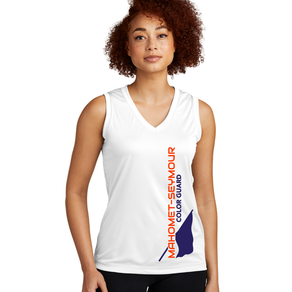 MSCG24 - Mahomet Color Guard - Ladies Sleeveless Tee
