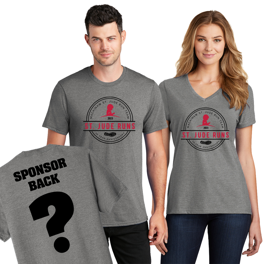 STJM - St Jude Mackinaw Runner Shirts with Sponsors