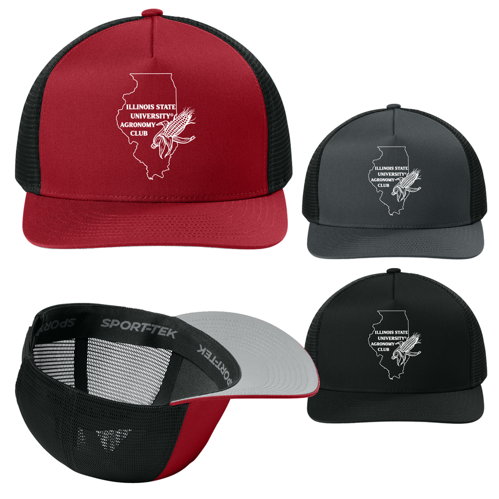 ISUAG26 - Agronomy Club - Stretch-Tek 5-Panel Trucker Cap