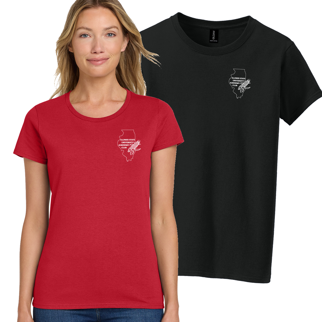 ISUAG26 - Agronomy Club - Gildan® Heavy Cotton™ LADIES 100% Cotton T-Shirt