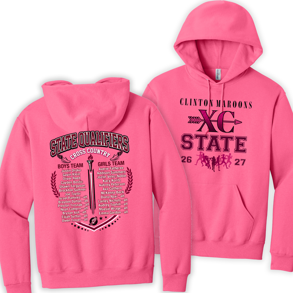 CXCS26 - Clinton XC State Hoodie