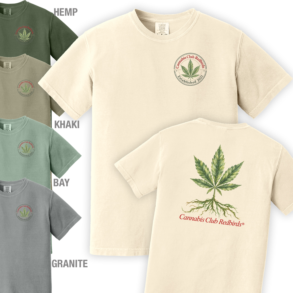 ISUAG26 - Cannabis Club - Comfort Colors® Heavyweight Ring Spun Tee  $6.49+