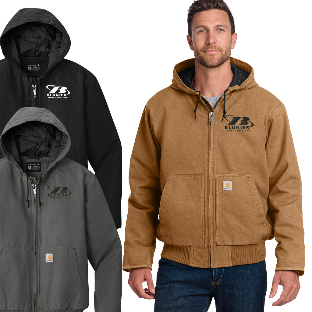 BB - Blunier Builders - Carhartt Duck Jacket - EMB