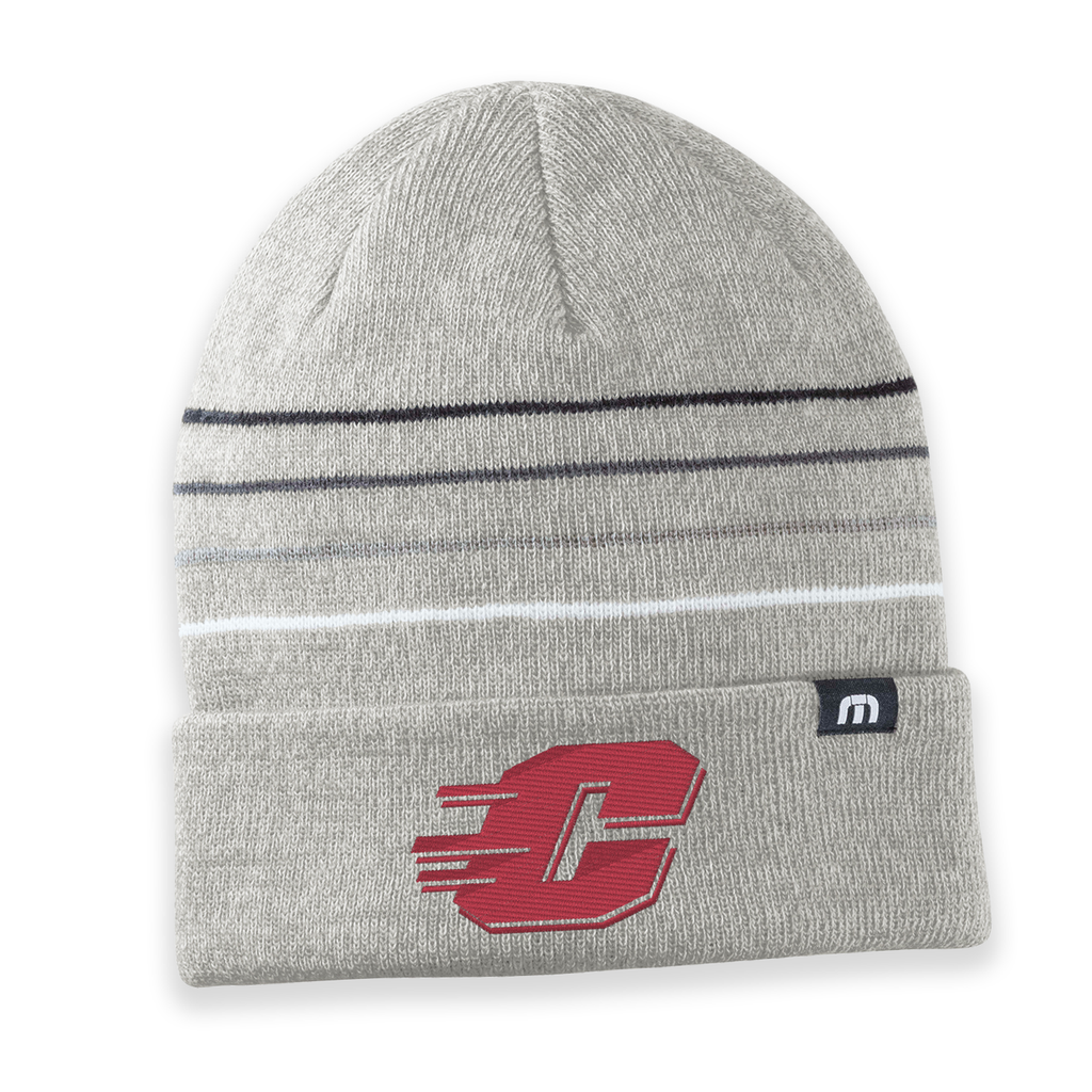 CTF26 - Clinton Track & Field - TravisMathew Striped Cuffed Beanie