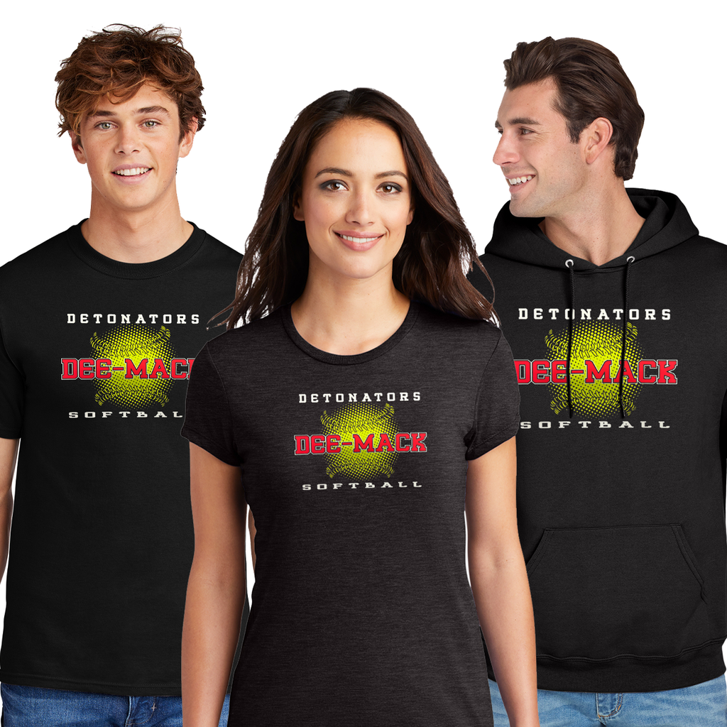 MRDS - MacRec Detonators Softball - "Burst Softball" Print Lineup