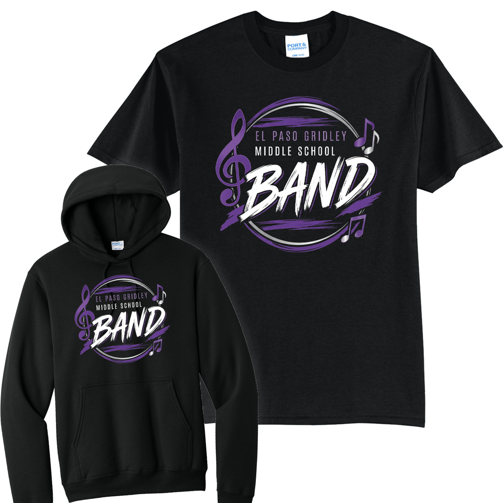EPGBW26 - El Paso Gridley Band - MS Band Circle Print