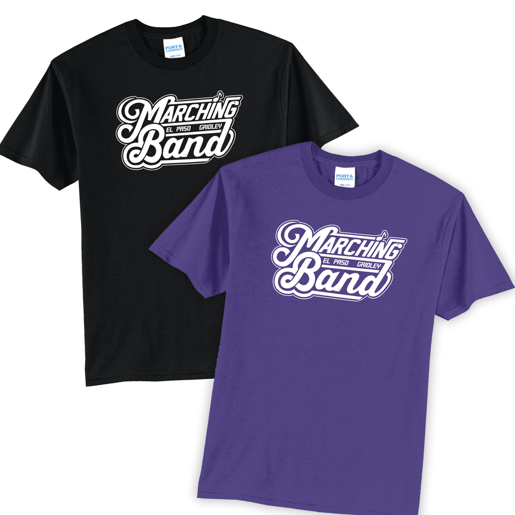 EPGBW26 - El Paso Gridley Band - Outline Print Marching Band