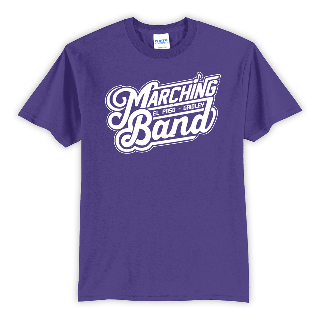 EPGBW26 - El Paso Gridley Band - Outline Print Marching Band