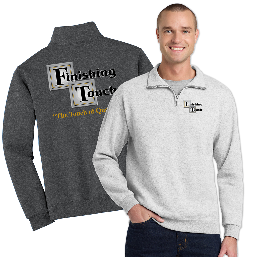 FTCN26 - Finishing Touch  - Jerzee 1/4 Zip Sweatshirt
