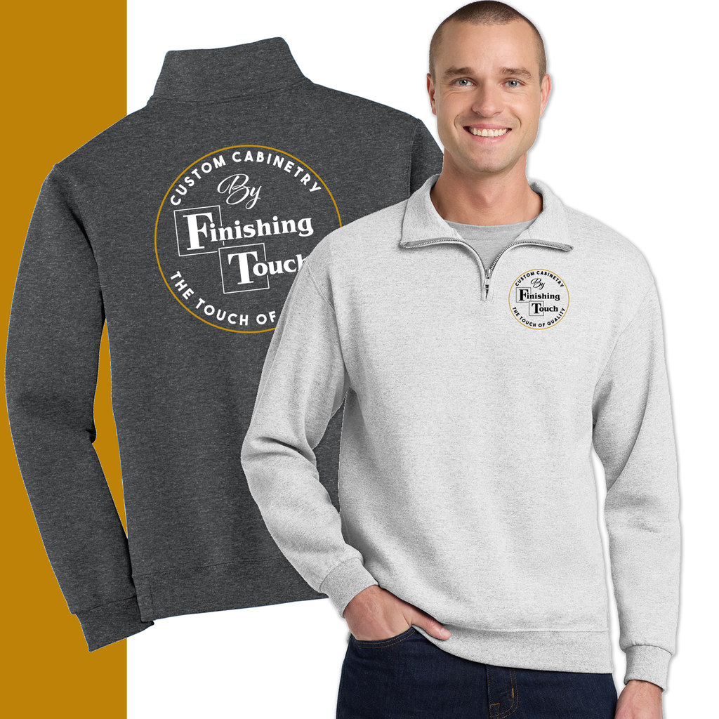 FTCN26 - Finishing Touch Cabinetry  - Jerzee 1/4 Zip Sweatshirt
