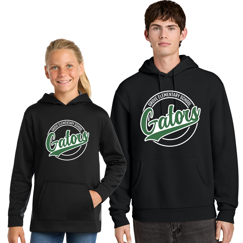 GGS26F - Grove Elementary - HOODIE Circle Print
