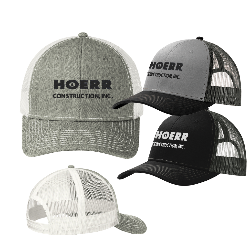 HC24 - Hoerr Construction - EMB - Trucker Cap