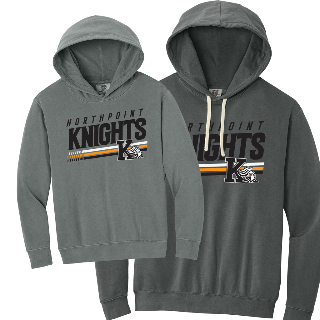NP26 - Northpoint - Lightweight Hooded Sweatshirt - Stripped