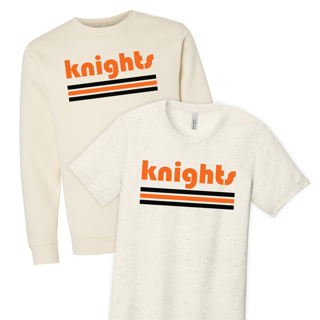 NPEYF26 - NP Elementary - Bella Canvas Soft Tee - Knights Lines