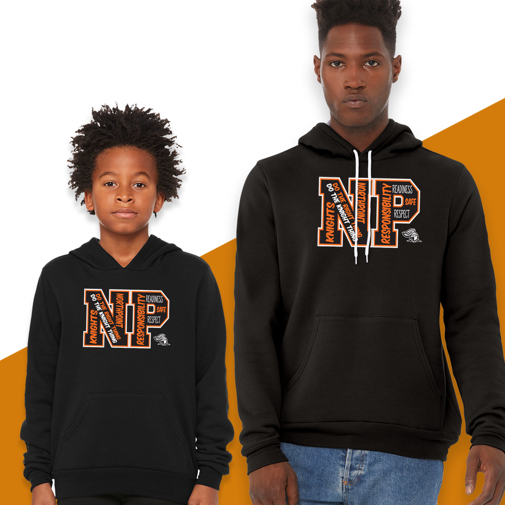 NPEYF26 - NP Elementary - Sponge Fleece Pullover Hoodie - "Mr. Harr's Sweatshirt"