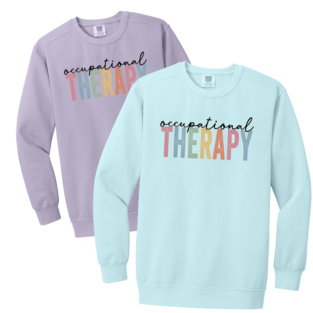 ICCOTA26 - Occupational Therapy - Comfort Colors Crew Sweatshirt -COLORS