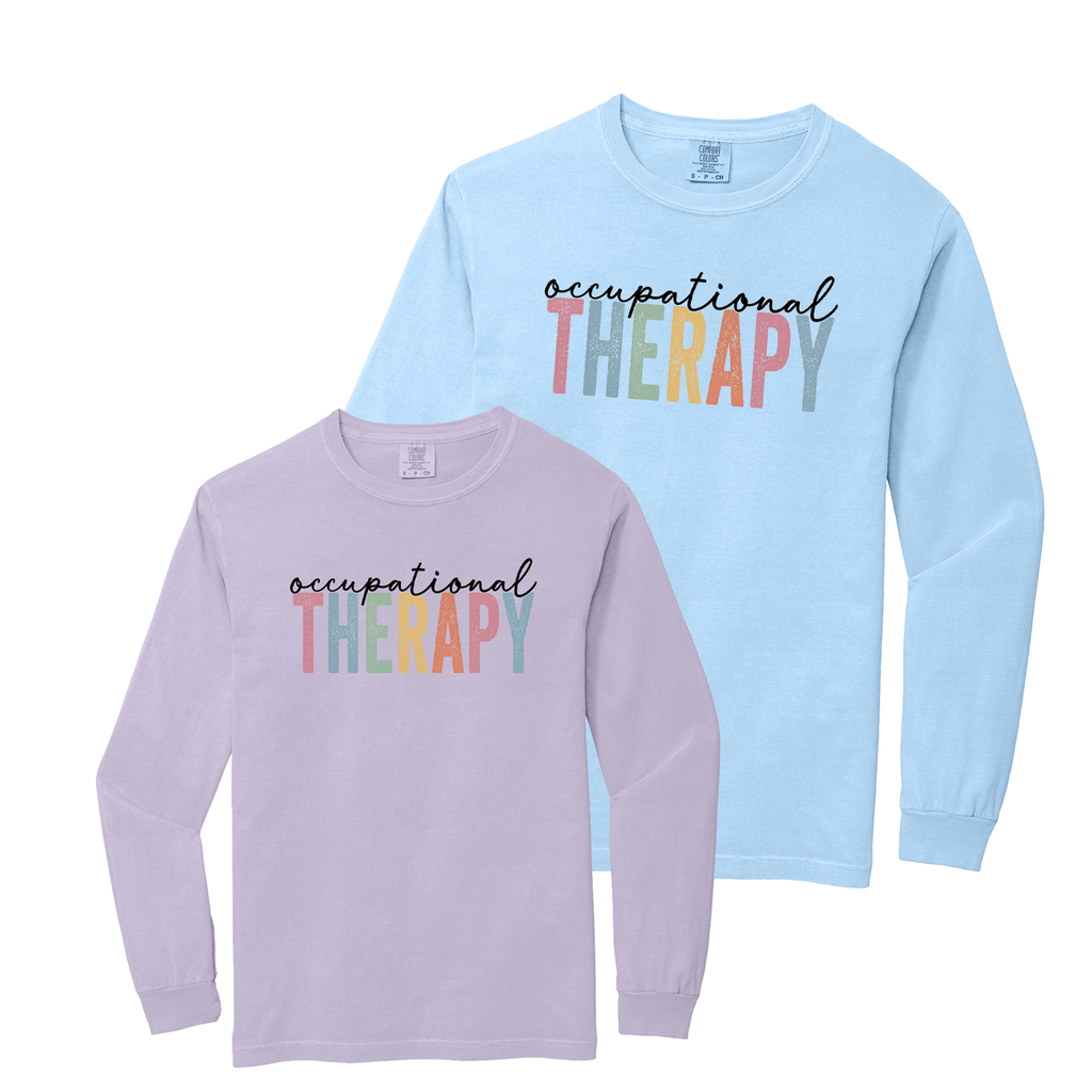 ICCOTA26 - Occupational Therapy - Comfort Colors Long-Sleeve - COLORS