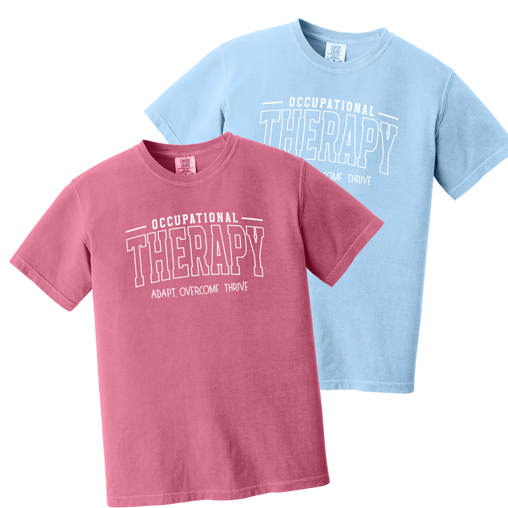 ICCOTA26 - Occupational Therapy - Comfort Colors T-Shirt - Line Art