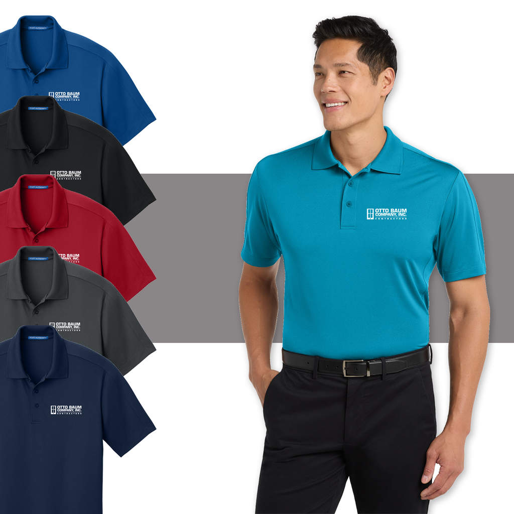 Otto Baum - PA Diamond Jacquard Polo - EMB