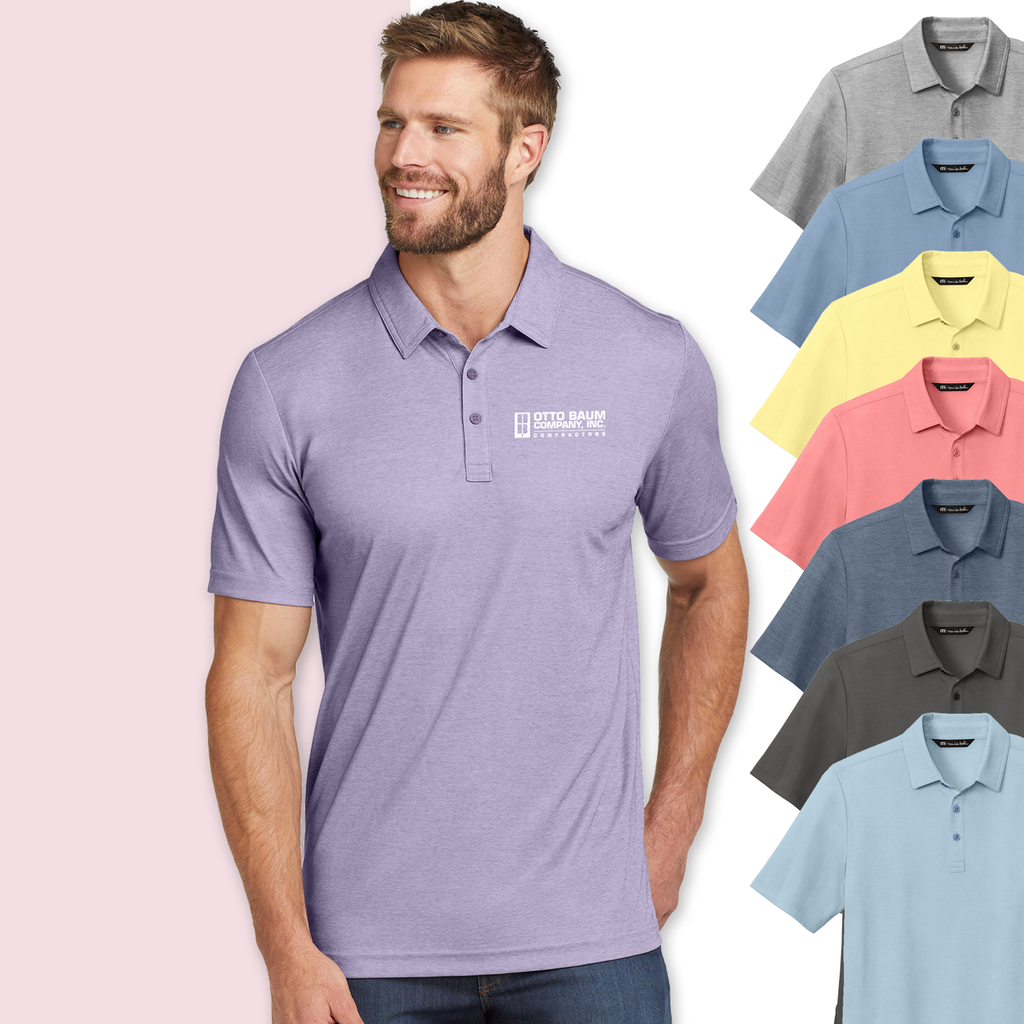 Otto Baum - TravisMathew Oceanside Heather Polo - EMB