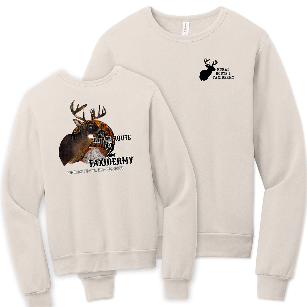 RRTAX - Rural Route Taxidermy - Super Soft Crewneck Fleece