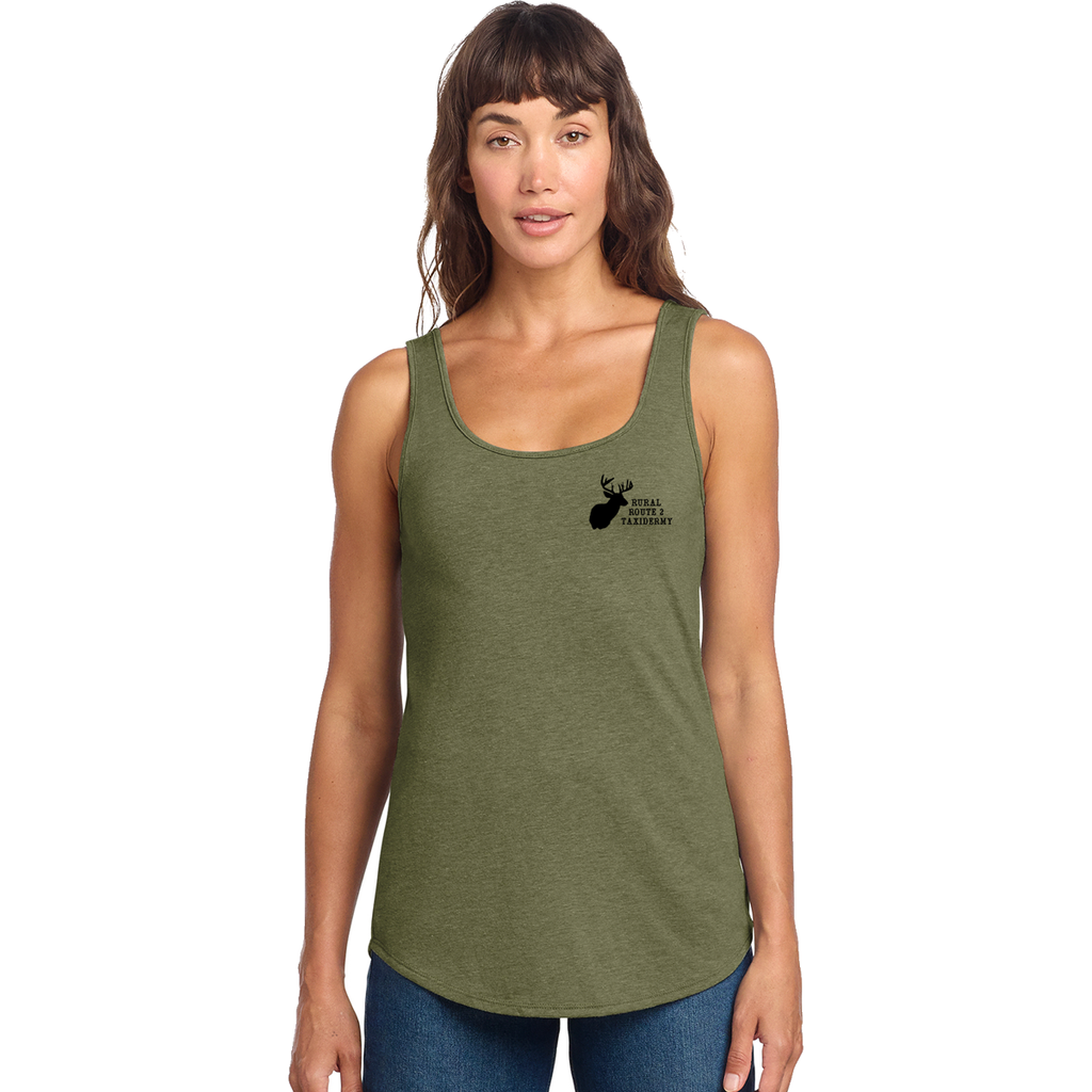 RRTAX - Rural Route Taxidermy - Ladies Relaxed Tank