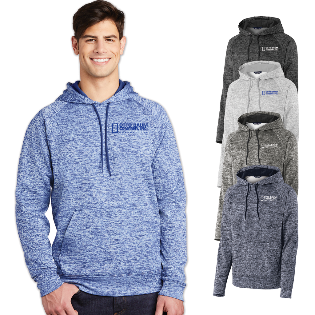 Otto Baum - Electric Heather Fleece Hooded Pullover