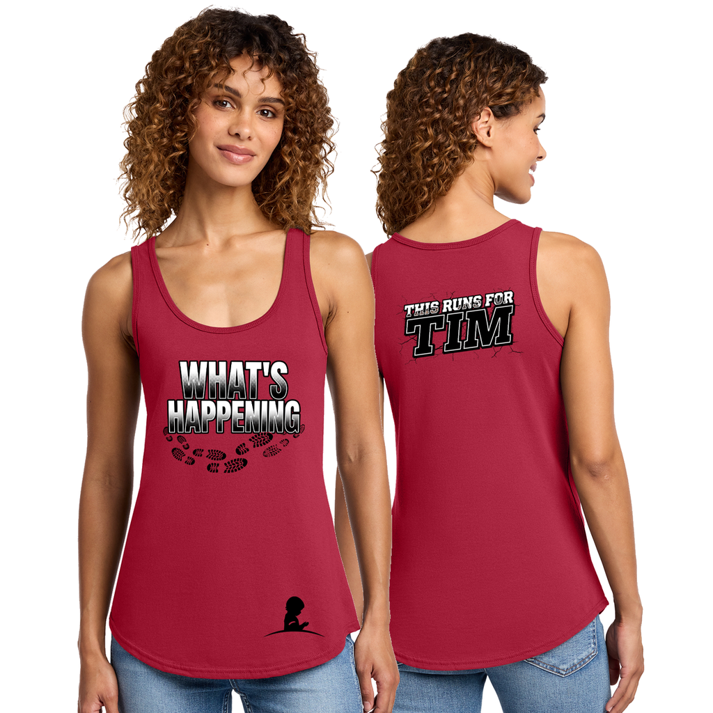 STROTP26 - This Runs For Tim - Ladies Tank Top