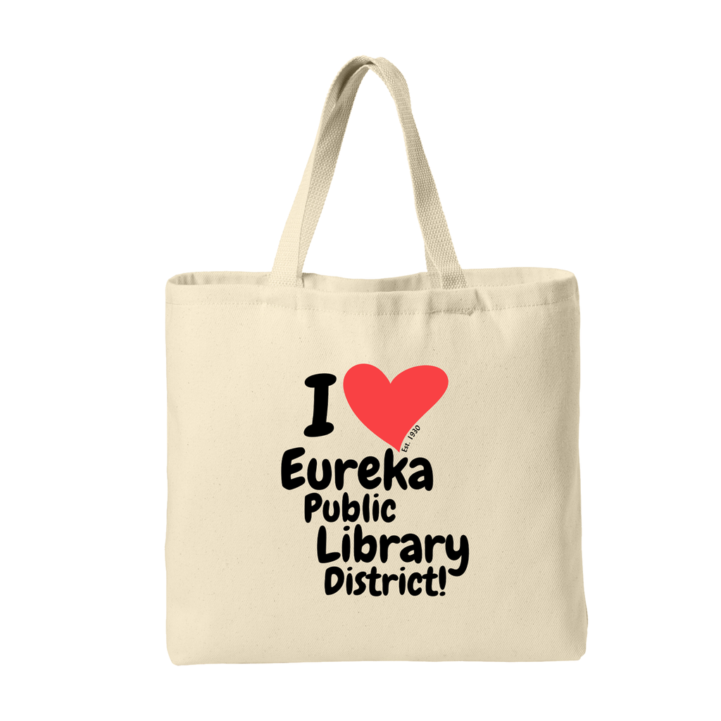EPL95 - Eureka Public Library  - Standard Tote