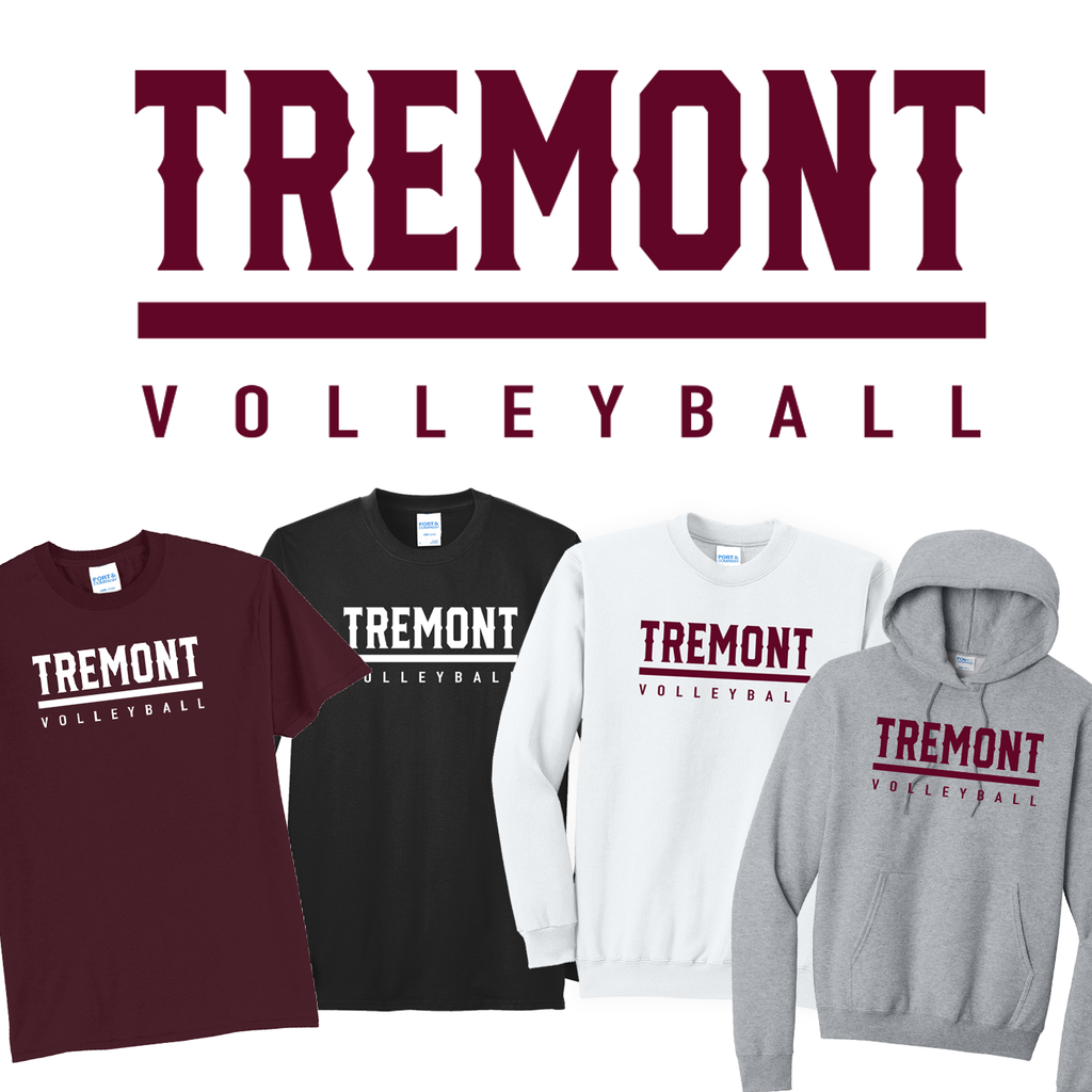 THSV26 - Tremont Turks Volleyball - Line Print Apparel
