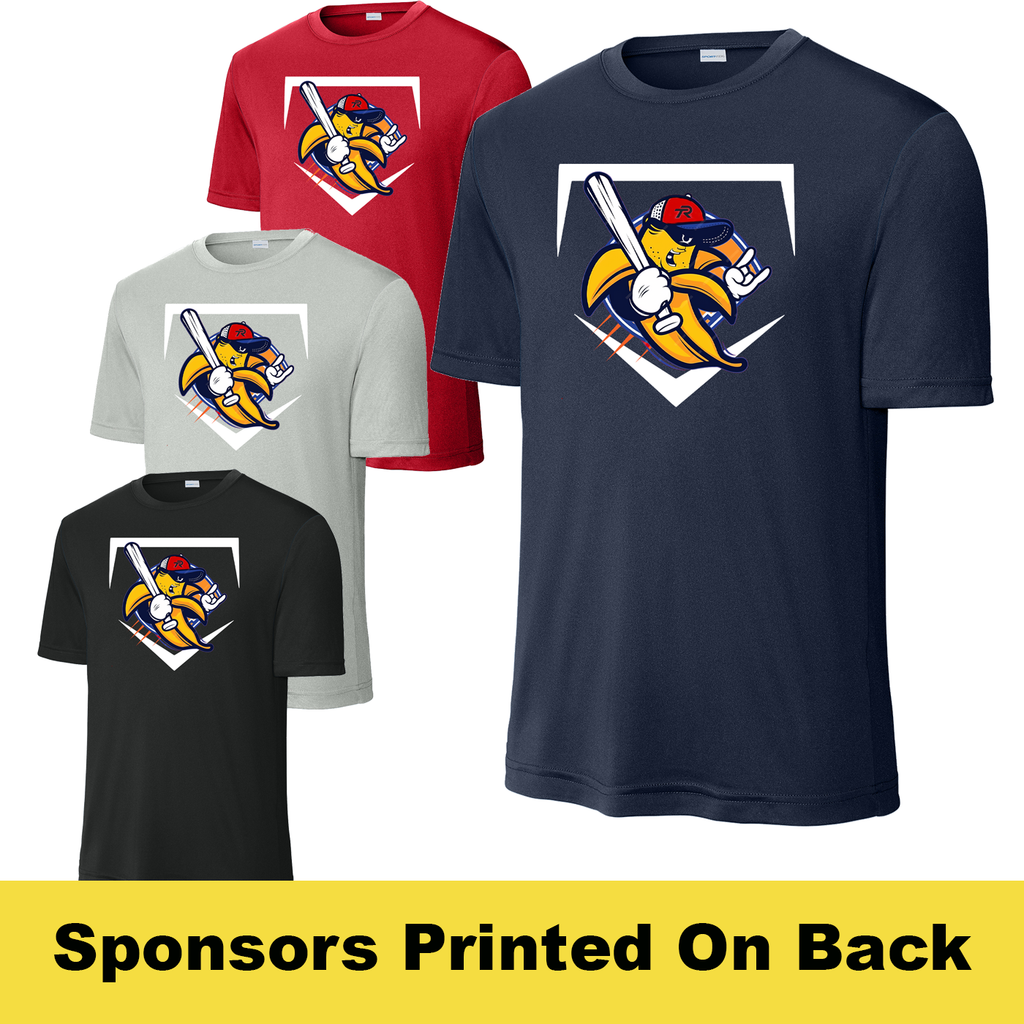 TRBB26 - Team Reed - Wicking Tee BTR Print