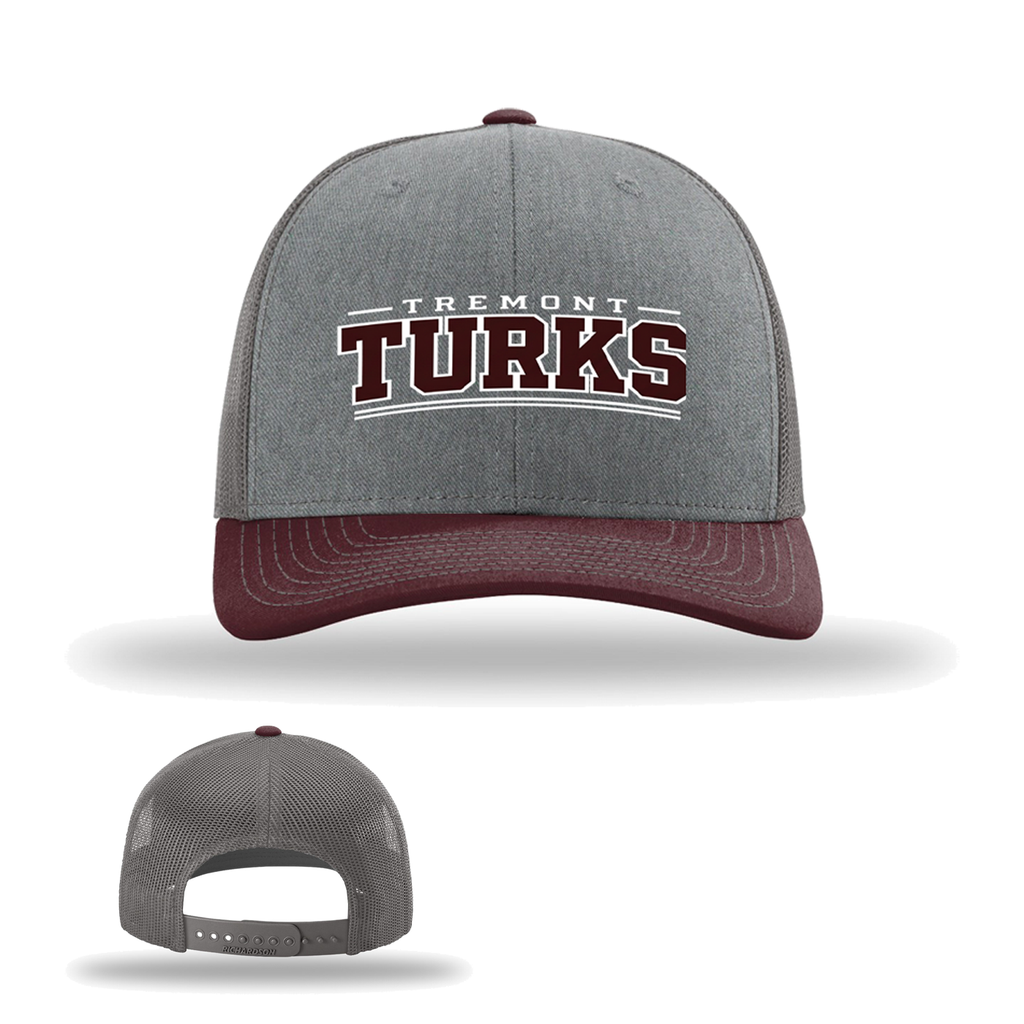 TMSS26 - Tremont Staff - Richardson Truckers Cap (Text Logo)