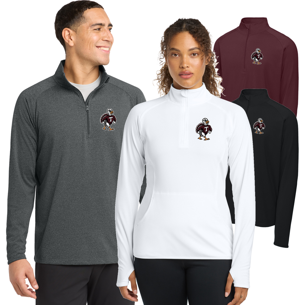 TMSS26 - Tremont Staff - Sport-Wick® Stretch 1/4-Zip Pullover (Turks Turkey)