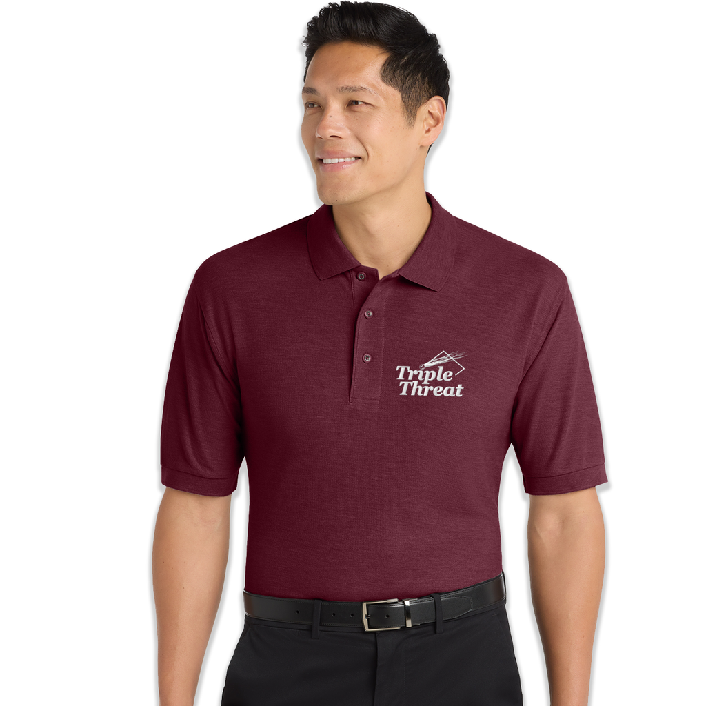 TTSB26 - Triple Threat - Silk Touch™ Polo