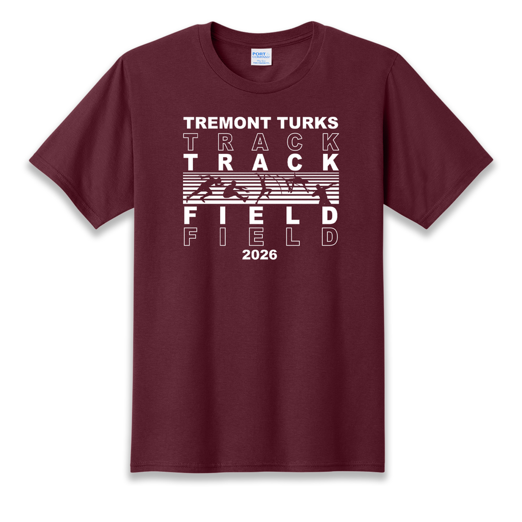 TTMT26 - Tremont Middle School Track - T-Shirt